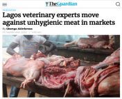Lagos veterinary experts move against unhygienic meat in markets &#124; The Guardian Nigeria News - Nigeria and World News from nigeria univesty