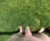 [m] Taken 30 seconds before someone came around the corner at the local park! ? first public nude so Didnt do anything too fancy, just a quicky! from park nima full nude