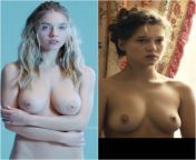 Sydney Sweeney Vs Lea Seydoux from actor lea seydoux movie sex sencexx kerala girls hot