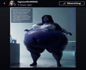Art by Hgswells9000. The AI blueberry inflation art they make is getting better and better. from lugia inflation