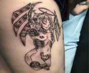 cyborg gorl I got to tattoo yesterday, what do you think? from gorl