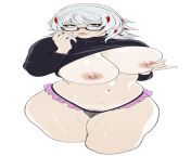 Fuyumi Todoroki showing off her hot sexy body (Luenartt) from hot sexy sapna sapu