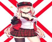 This is a image I found of Zero Two (best girl). from zero two anime girl