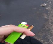 Just bic and cig. Really hits the spot.) from mypornsnap cig migone