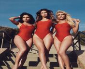 Lele Pons, Hannah Stocking &amp; Inanna Sarkis in their Baywatch swimsuits from lele pons nude naked