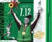 On this Day 25 years ago: Chioma Ajunwa-Opara wins Nigeria&#39;s first and Only Individual Gold Medal at the Olympic Games. from chioma lvv