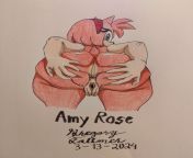 Sexy Amy Rose ( Greg &#34;G-Man&#34; Follmer ) from amy rose gets some dick sfm