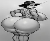 Lady Alcina Dimitrescu (Resident Evil 8) from 3d resident evil 8 peeping big booty nude lady dimitrescu resident evil village rest while you can