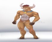 Trying to learn how to furry (bull&#39;s edition) uwu from furry theres