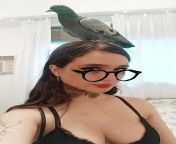 Another pigeon selfie. This is perlita with me. She&#39;s +18 in bird age, im +18 in human age (+18) from age 9 nude
