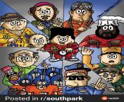 ??????Here&#39;s??is? ? post?that?I?just?hade? to?share?south?Park?art?going?down?to?? south?Park?to?have??my? shelf?a?good?time??friendly?faces?every? were?? from blackwhiplash south park