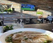 Pho at my favorite spot in town ?? from aniska xxx pho