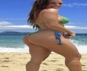 Mackenzie Dern showing off in bikini from mackenzie dern leaked