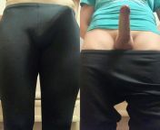 My dick is too tight in leggings, where should I hide it?? from hide dick