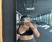 Sweating while I took this phot but not from the workout from lolibooru phot