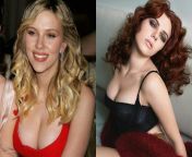 Blonde Scarlett Johansson or Redhead Scarlett Johansson from scarlett johansson deepfakes