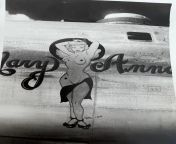 Literal history porn- B-29 Superfortress Mary Ann on Saipan, 1945. [1536x2048] from 1536x2048 jpg