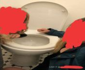 IDK what&#39;s worse, the hands on the toilet seat :/ or the fact that they a 14 and they put this on their story. from https poopeegirls com 3355 girl diarrhea on the toilet seat html