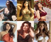 Choose 1 from each column ( Aishwariya vs Neha , Shweta vs Kriti and Shilpa vs Disha ): 1) Fuck her in Missionary position while deep kissing her. 2) Fuck her in cowgirl position and suck her boobs. 3) Fuck her in Doggystyle while pulling her hair from homemade couple fuck standing position while bath mp4
