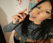 Do you have a smoking fetish like me ? Eve 120&#39;s from smoking fetish bare feet pov