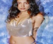 Ambika Nayak in a shimmery croptop from ambika potos