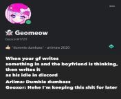 A random meme I made also I screenshotted this and this is not advertising I was Geoxors discord server for everyone to know from geoxor