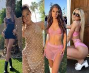 Which TikTok slut would you fuck at Coachella, Anna Shumate, Olivia Ponton, Leah Halton or Livvy Dunne? from leah halton