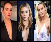 1) is gonna give you expert-level sloppy deepthroat, while 2) hungrily licks and slurps on your balls, and 3) sits on your face, riding it hard and grinding against your lips. Which is which? (Daisy Ridley, Chloe Grace Moretz, Brie Larson) from vaginal birth if is impossible episiotomy is mustbirthing