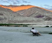 The Sand Dunes Of Sumur in Ladakh, which are in the Trans Himalayas of India. India is blessed with astounding natural beauty which all of us need to explore and enjoy responsibly. This picture was taken by me on 8th August at 07:08 PM IST. ( OC) &#123; 2 from myra nude of india