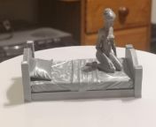 Printed this mashup of bed and nude. Bed is pretty perfect but I lost the face/nipples/hair details in the lady. She&#39;s only about 35mm tall but I do have a 0.25mm nozzle on. How can I get better fine details? from 0 skailer 0 genshin