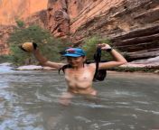 Super fun naked hike on the Grand Canyon! from super copes naked