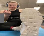 Licking my gym shoes clean is healthy for little beta worms like you ? from beta bet