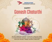 Happy Ganesh Chaturthi from ganesh puja