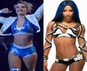 WWE Women&#39;s cup: Xia Brookside vs. Sasha Banks from wwe recent xxx sasha banks