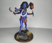 Kali the Hindu goddess of death, time and doomsday! from nude edit hindu goddess