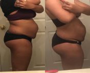 Postpartum progress? 2 week difference with 16:8 fasting, cleaner eating/portion control and daily Chloe Ting exercise videos from jen ting nude videos