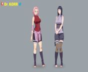 (Li-KORR) Sakura and Hinata from korr