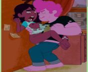Connie and Steven (Area) [Steven Universe] from sweetsinner steven stcroix