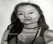 This is my drawing of the actress Andrea Bang, that i enjoyed watching in Kim&#39;s convenience series from tamil actress andrea xxx photos