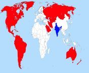 Population comparison : India equals the Americas, Russia, Central Asia , Mongolia, Iran, Saudi Arabia, Australia and New Zealand. from gujarati amdavadi iran