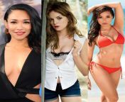 Candice Patton, Danielle Panabaker, Jessica Parker Kennedy. 1) Spooning Anal. 2) One leg up pussy fuck. 3) Rough sloppy face fuck. from desi girl painful pussy fuck by uncle crying face