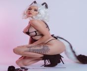 Neko girl cosplay, by Darshelle Stevens from darshelle stevens porn cosplay valentine video leaked