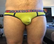 Bright Andrew Christian Almost Naked briefs today from christian vasquez naked frontal