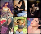 Who&#39;s your favorite Neha? Rank them from most your most to least favorite and comment down your fantasies (Kakkar,Sharma,Dhupia,Mehta,Malik,Bhasin) from anu mehta hotn