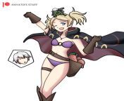 Lissa borrows Robin&#39;s swimsuit for some beach pranking! (By Hayato Stuff) from lissa