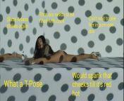 How I personally reacted to Ariana&#39;s 34+35 MV, and especially her in this position. What would be your captions?? (Sorry for the slightly low quality, my first time doing captions) from indian aunty sex in low quality