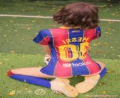 FC Barcelona from p2 flashing hotel maid while watching fc barcelona football match