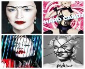 What are your top 3 Madonna songs from Madonnas last 4 albums? Album versions, B-sides, deluxe album tracks, live versions or remixes are fine. from kay madonna sexx