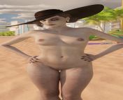 Nude Beach Lady Dimitrescu - [Skeletron27] from nude beach boy lady body