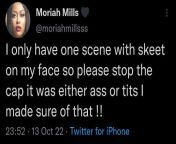 Seems like she&#39;s suffering from amnesia, I can think of at least 5 scenes where she got facials lol. Bizarre tweet this is... from magazine scans ccc sex bizarre 32 56 jpg